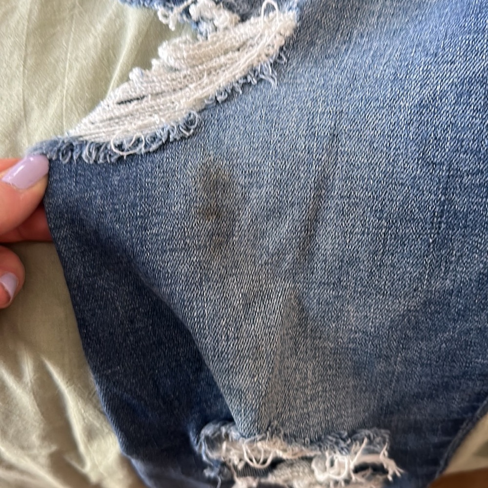 Distressed Hi Rise Jegging - Picture 8 of 8